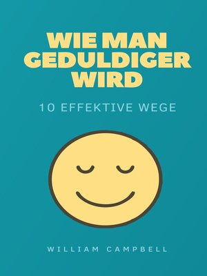 cover image of Wie man geduldiger wird